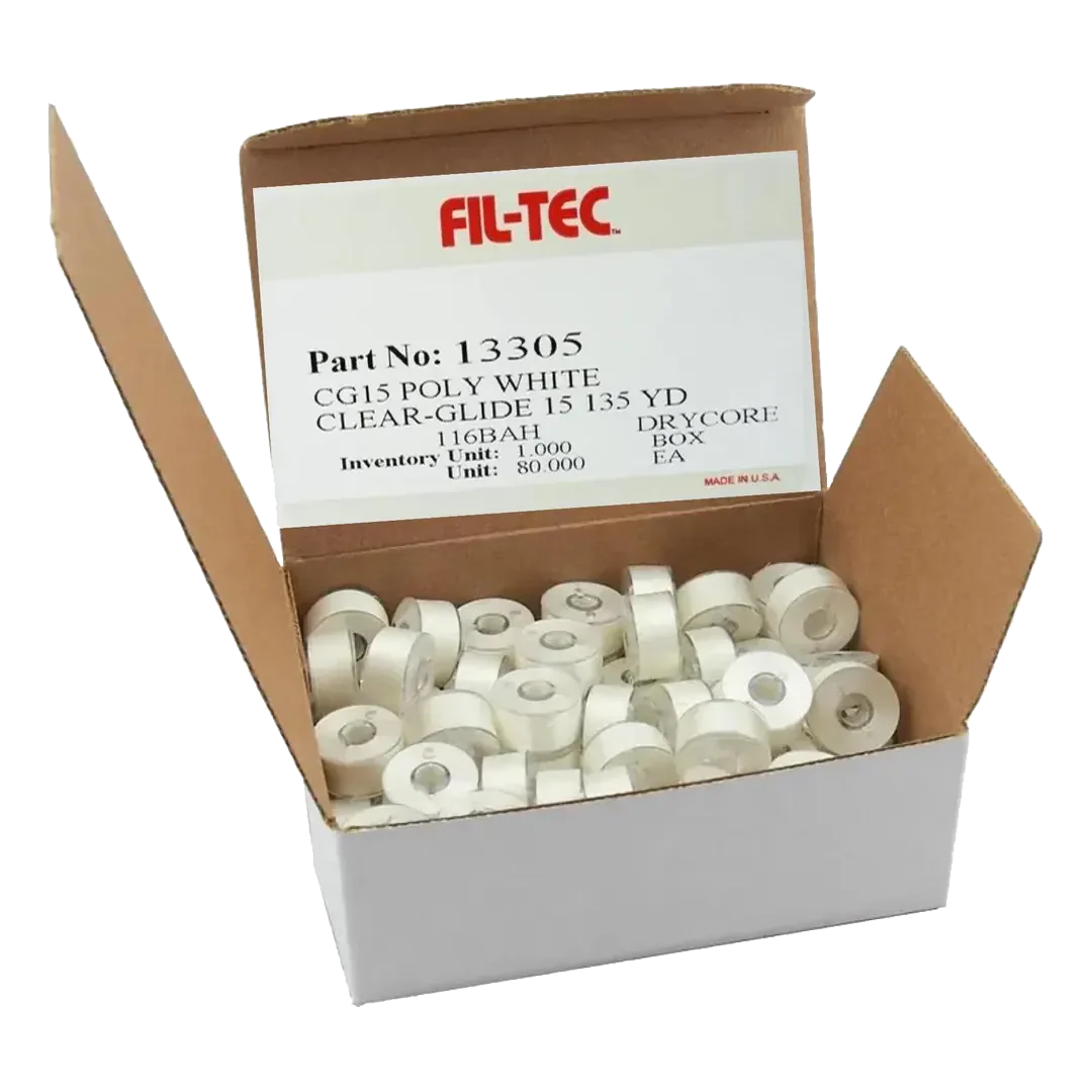 Prewound Bobbin 15 Class Fil-Tec Poly