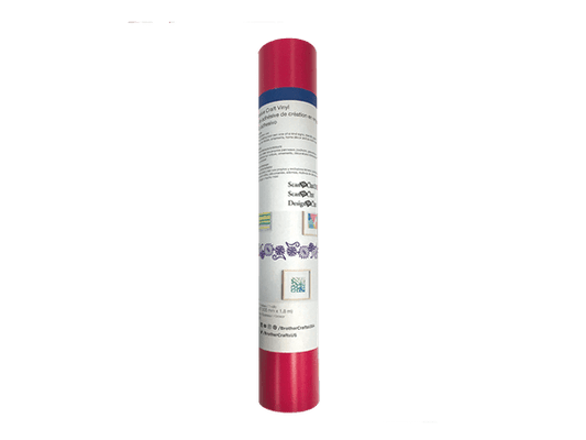 3 ft Roll Hot Pink Iron-On Vinyl