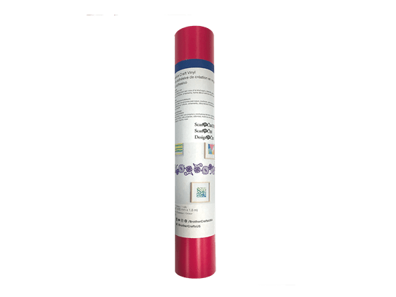 3 ft Roll Hot Pink Iron-On Vinyl