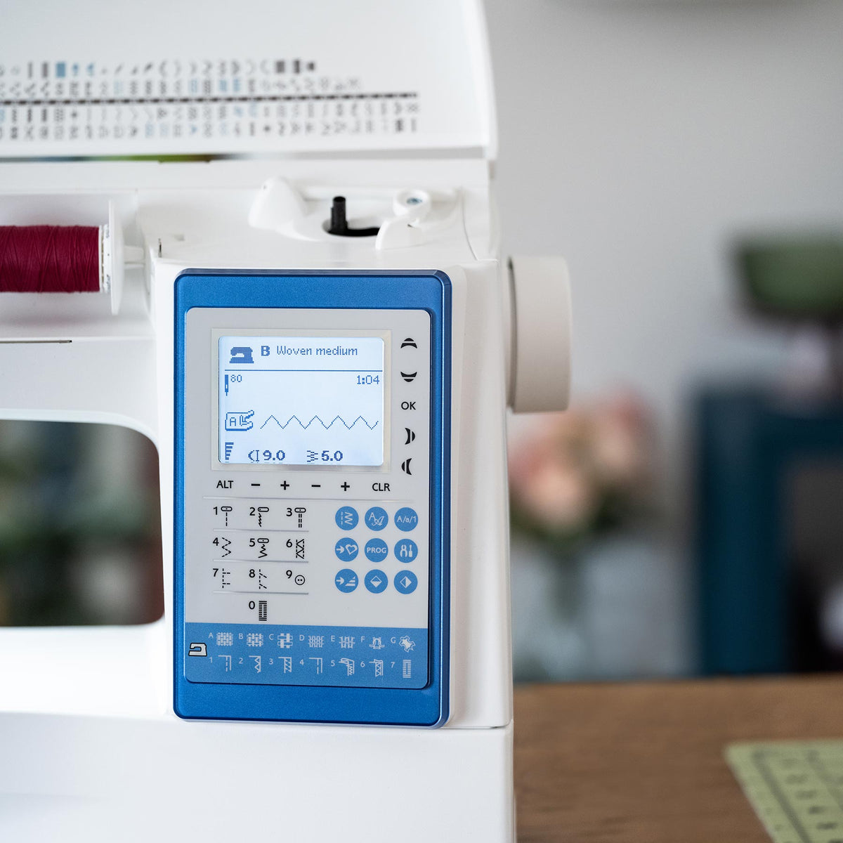 Husqvarna Viking Sapphire 930 sewing and quilting machine