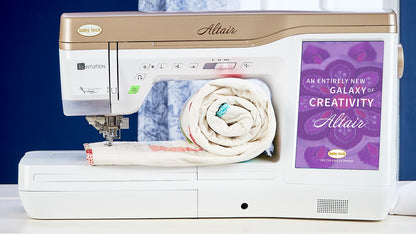 Baby Lock Altair Sewing and Embroidery Machine - with FREE Upgrade + Online Classes & Inspirational Guide (BA-LOK60D + STWB-BLTA)