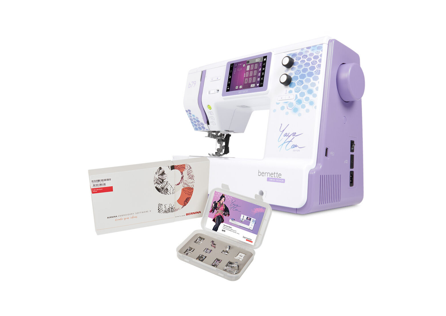 Bernette B79 Yaya Han Edition Sewing & Embroidery Machine - with FREE Cyber Monday Bundle