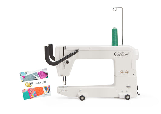 Baby Lock Gallant Longarm Quilting Machine with 8-Foot Villa Frame - with FREE Online Classes (BA-LOK60D)
