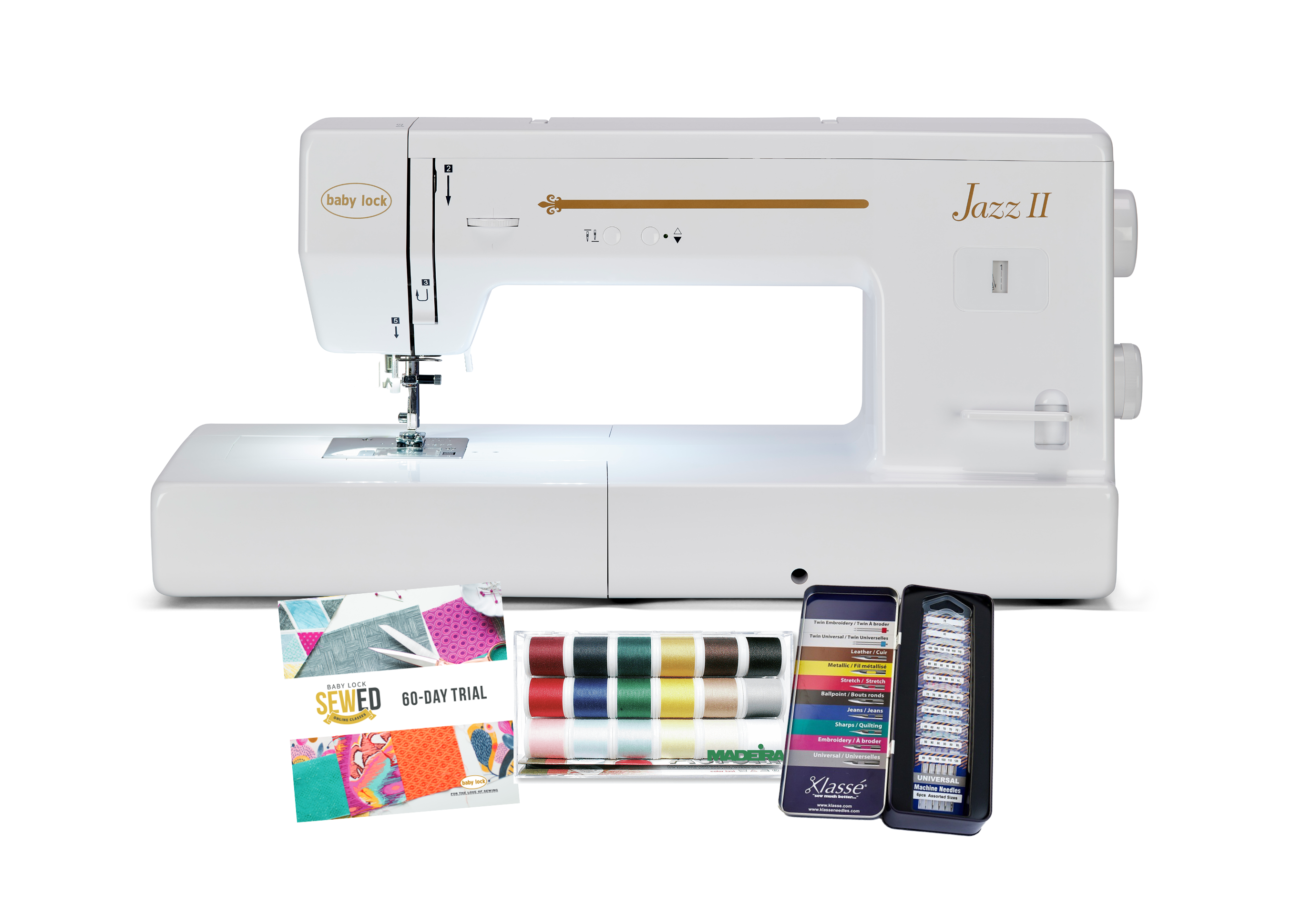 Baby Lock Jazz 2 Sewing and Quilting Machine - with FREE Online Classe