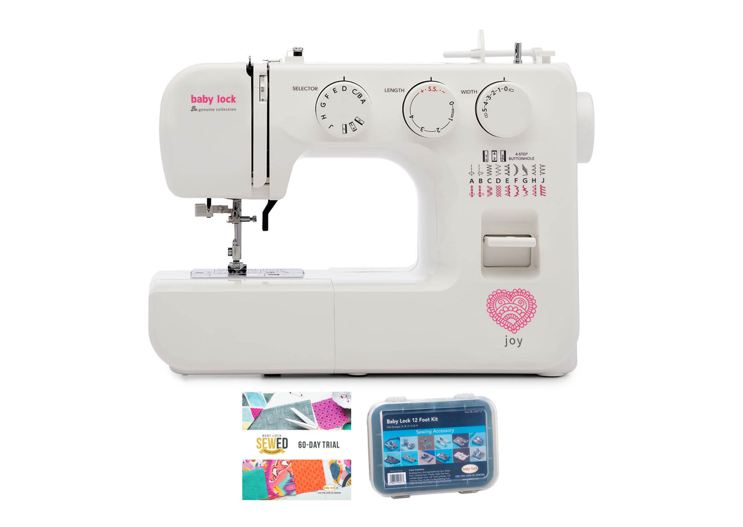 Baby Lock Joy Sewing Machine from the Genuine Collection