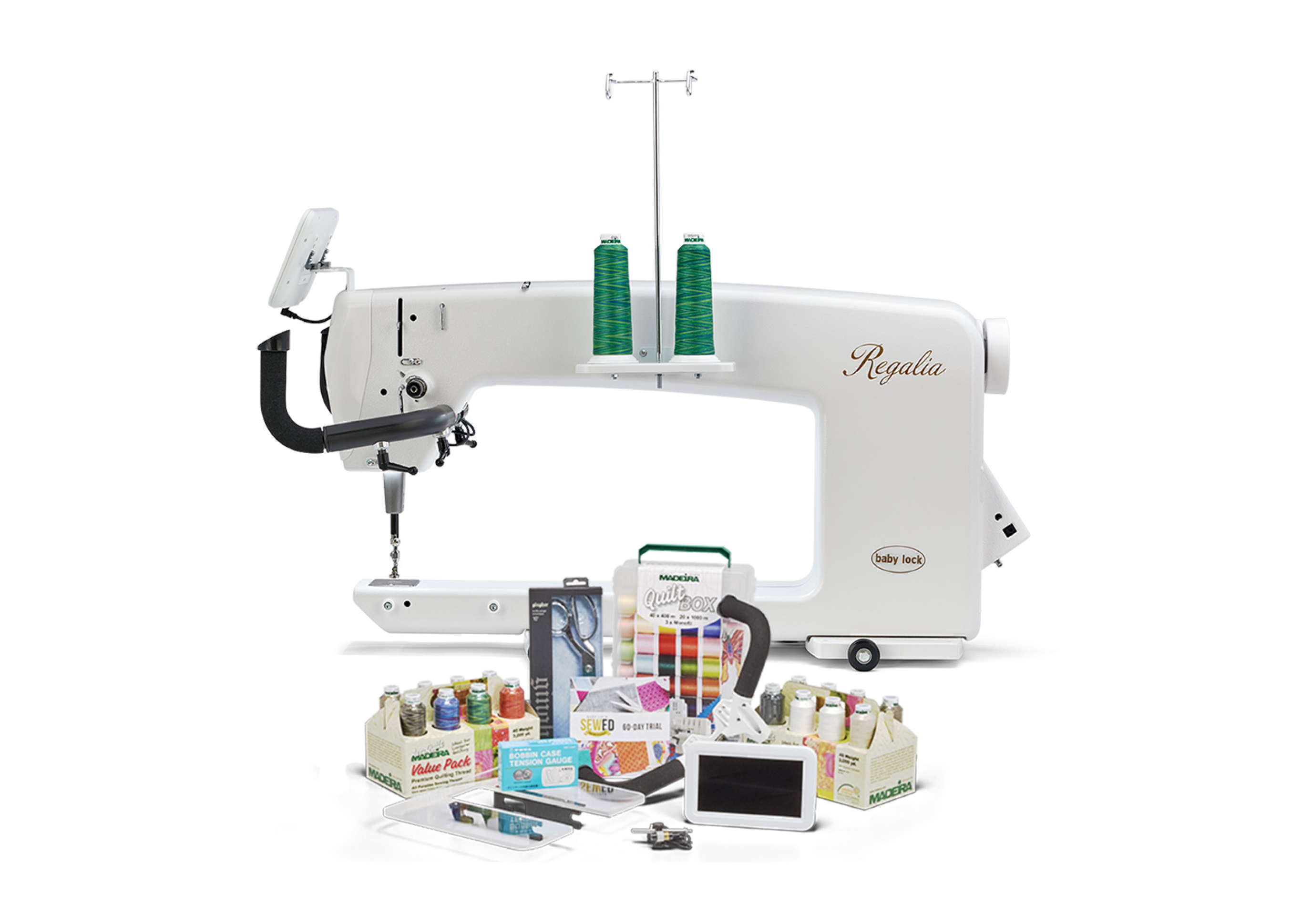 Baby Lock Regalia 20" Longarm Machine Quality Sewing & Vacuum