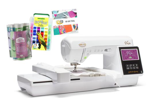 Baby Lock Vesta Sewing and Embroidery Machine - with FREE Online Classes (BA-LOK60D)