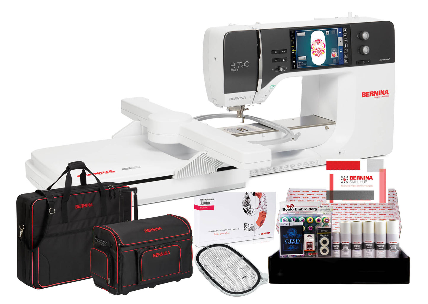 Bernina 790 Pro Sewing, Quilting, & Embroidery Machine