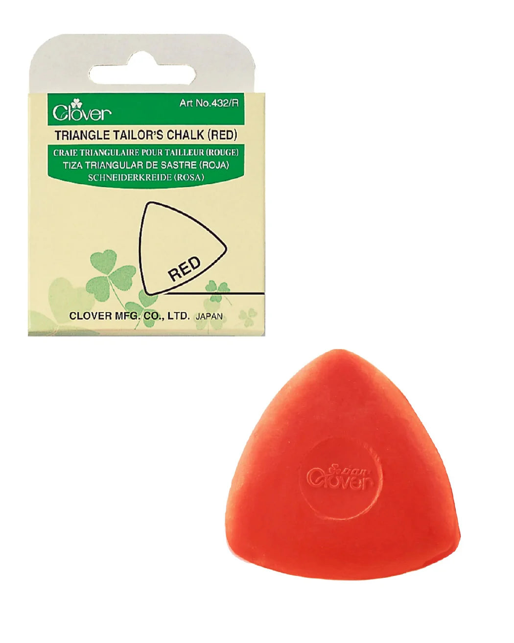 Clover Triangle Tailor's Chalk