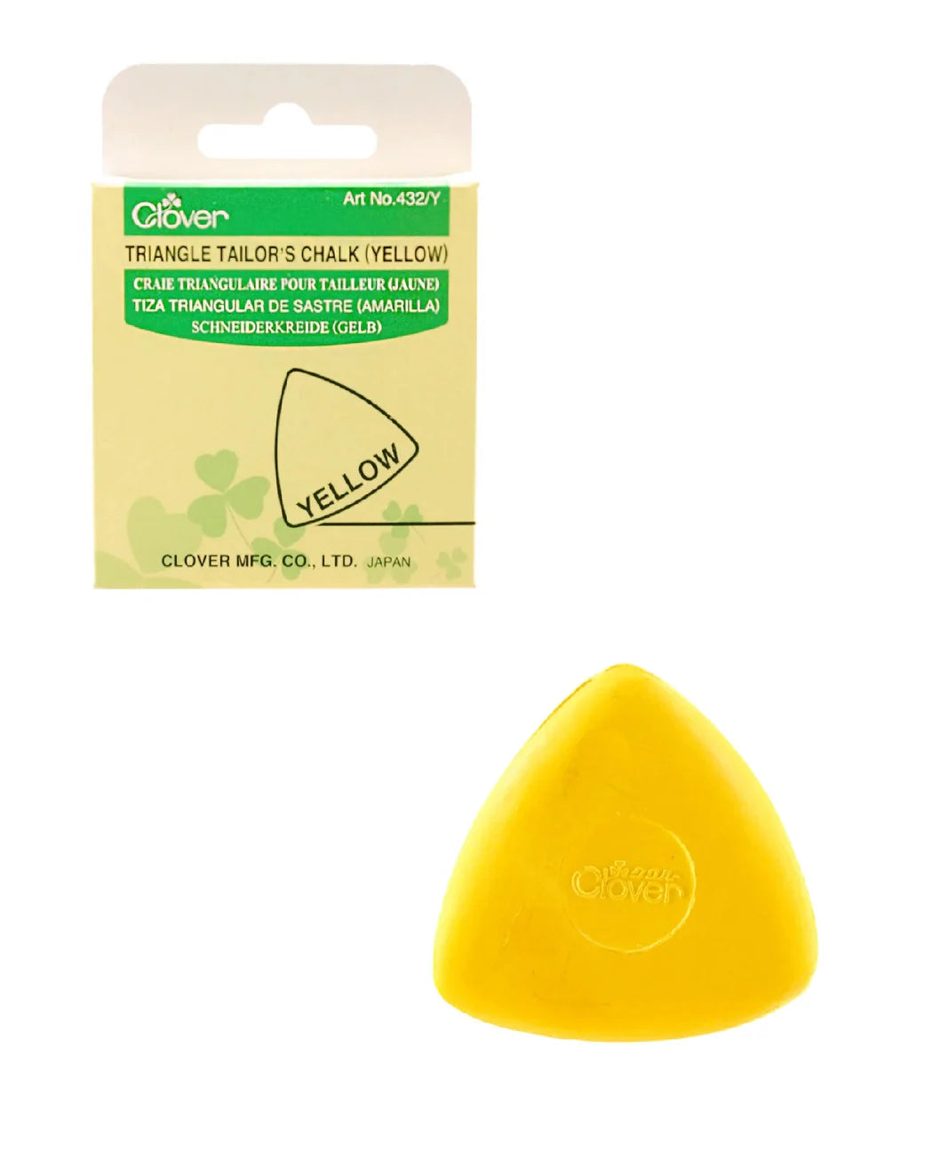 Clover Triangle Tailor's Chalk