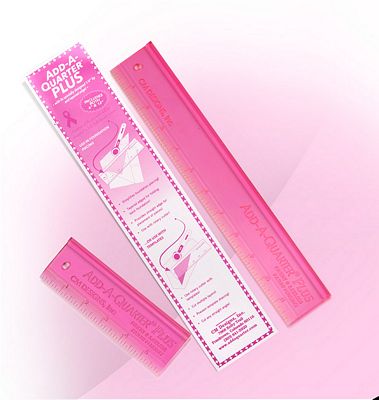 Add-A-Quarter PLUS - 6/12 Pink Ruler Combo