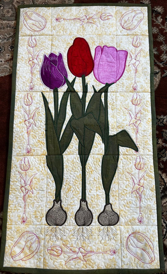 Tulips Wall Hanging Class