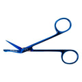 Floriani Metallic Blue Lace Stabilizer Trimming Scissors