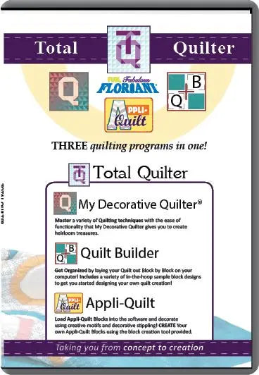 Floriani My Total Quilter Quilt Design Software