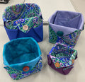 Folded Fabric Boxes Class