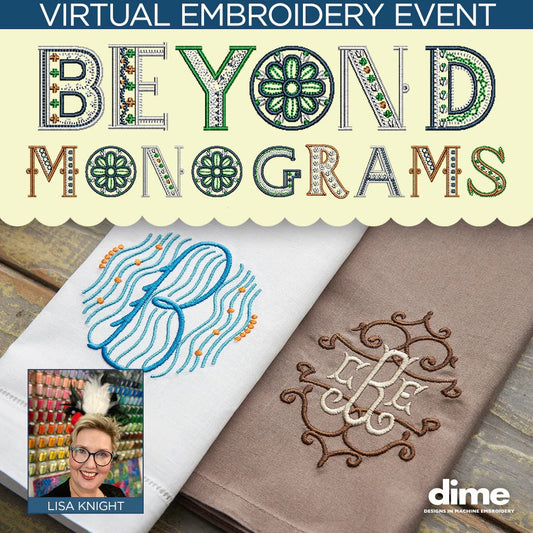 VIRTUAL: Beyond Monograms Event with DIME