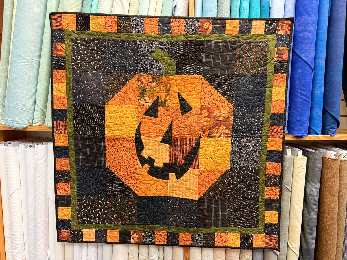 Happy Jack Halloween Wall Quilt Class