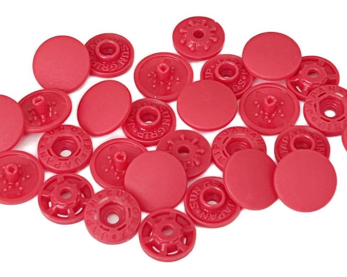 FingerSnap Tool-less Plastic Snap Fasteners 13mm