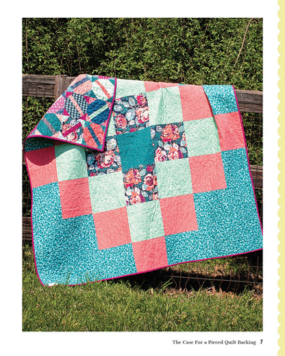 Perfectly Pieced Quilt Backs Pattern