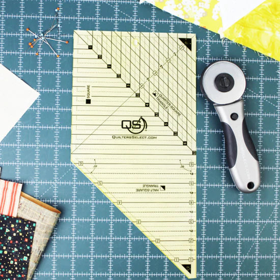 Quilters Select 3-in-1 Triangle & Square Combo Ruler