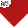 OESD Favorite Felt, 8in x 12in, 2 Sheets - Red, Green, or Black