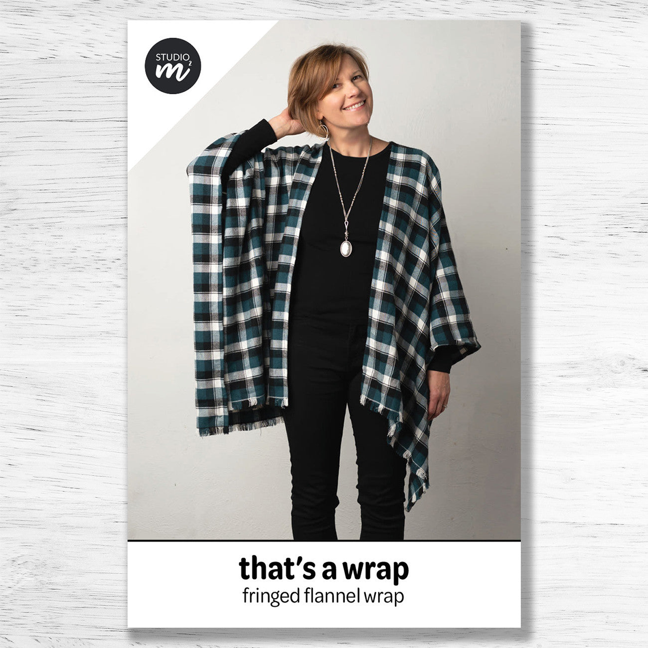 That's a Wrap sewing pattern by Studio M Squared