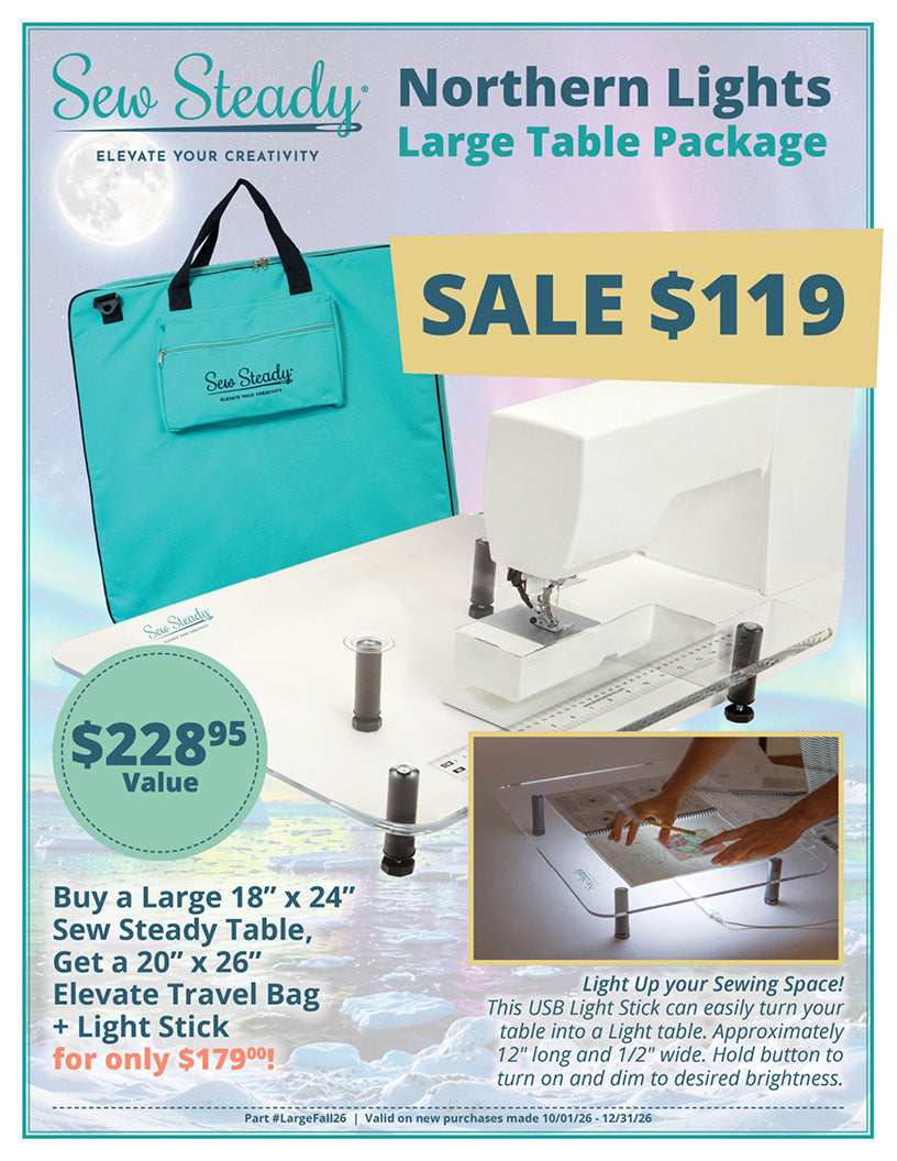 Sew Steady Large Holiday Table Package