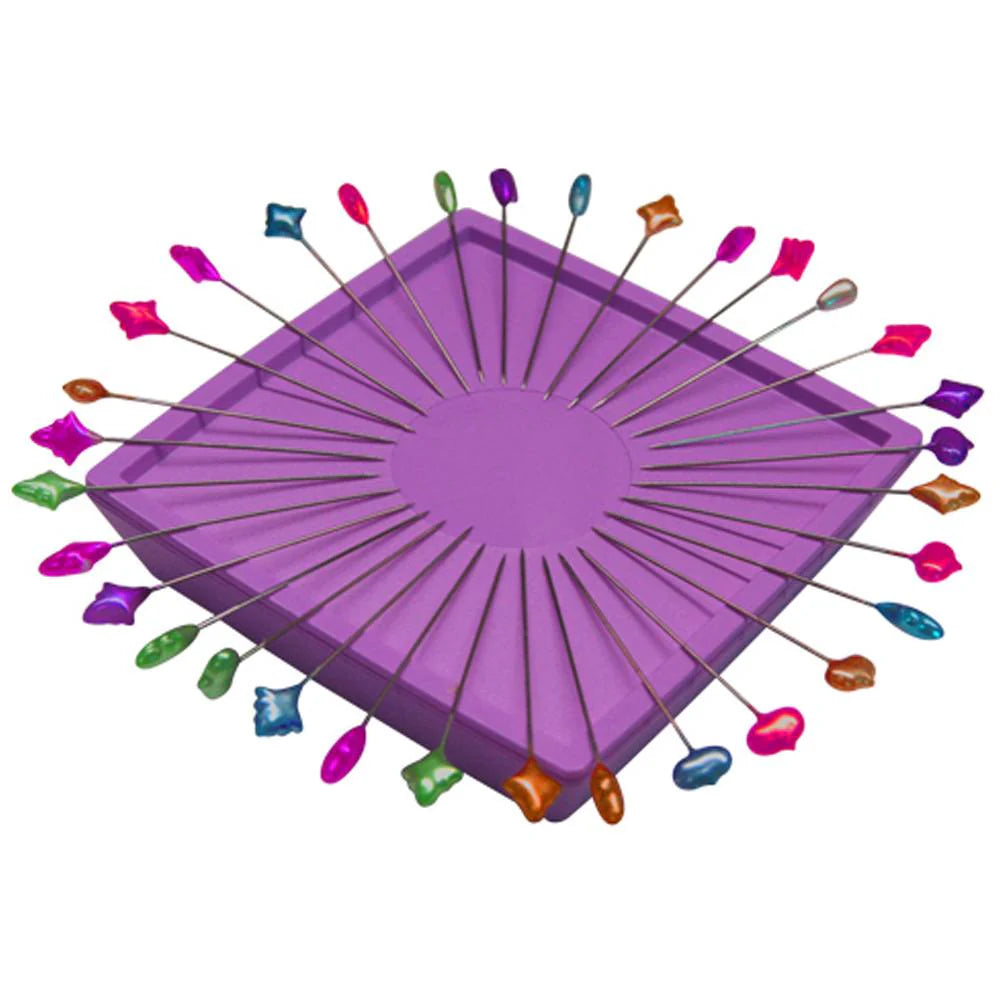 Zirkel Magnetic Pin Cushion - Purple
