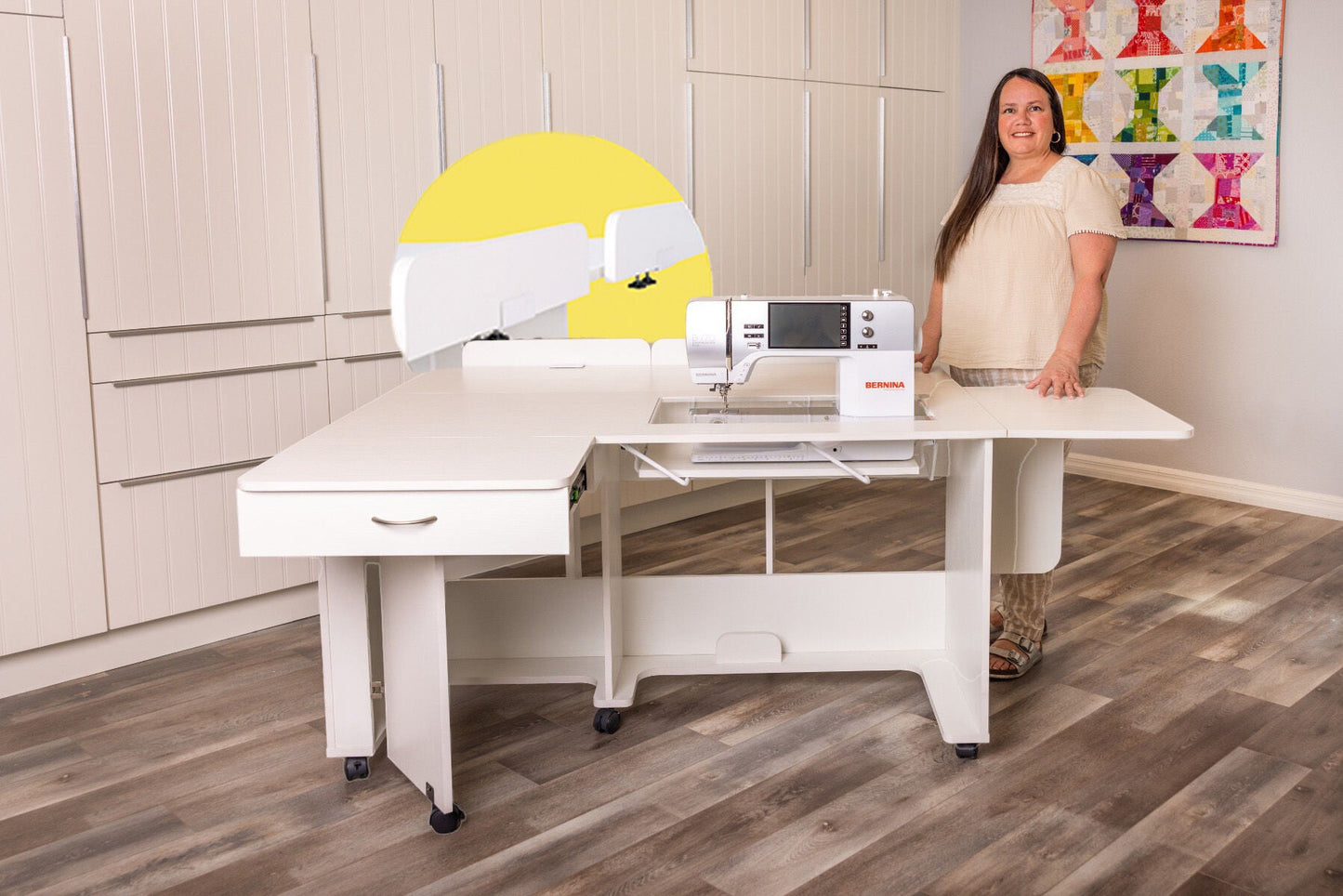 Kangaroo Christa Sewing Cabinet - Quality Sewing & Vacuum