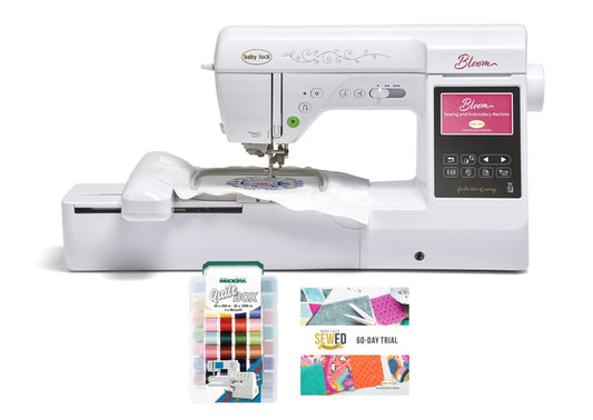 Baby Lock Bloom Sewing & Embroidery Machine - Quality Sewing & Vacuum