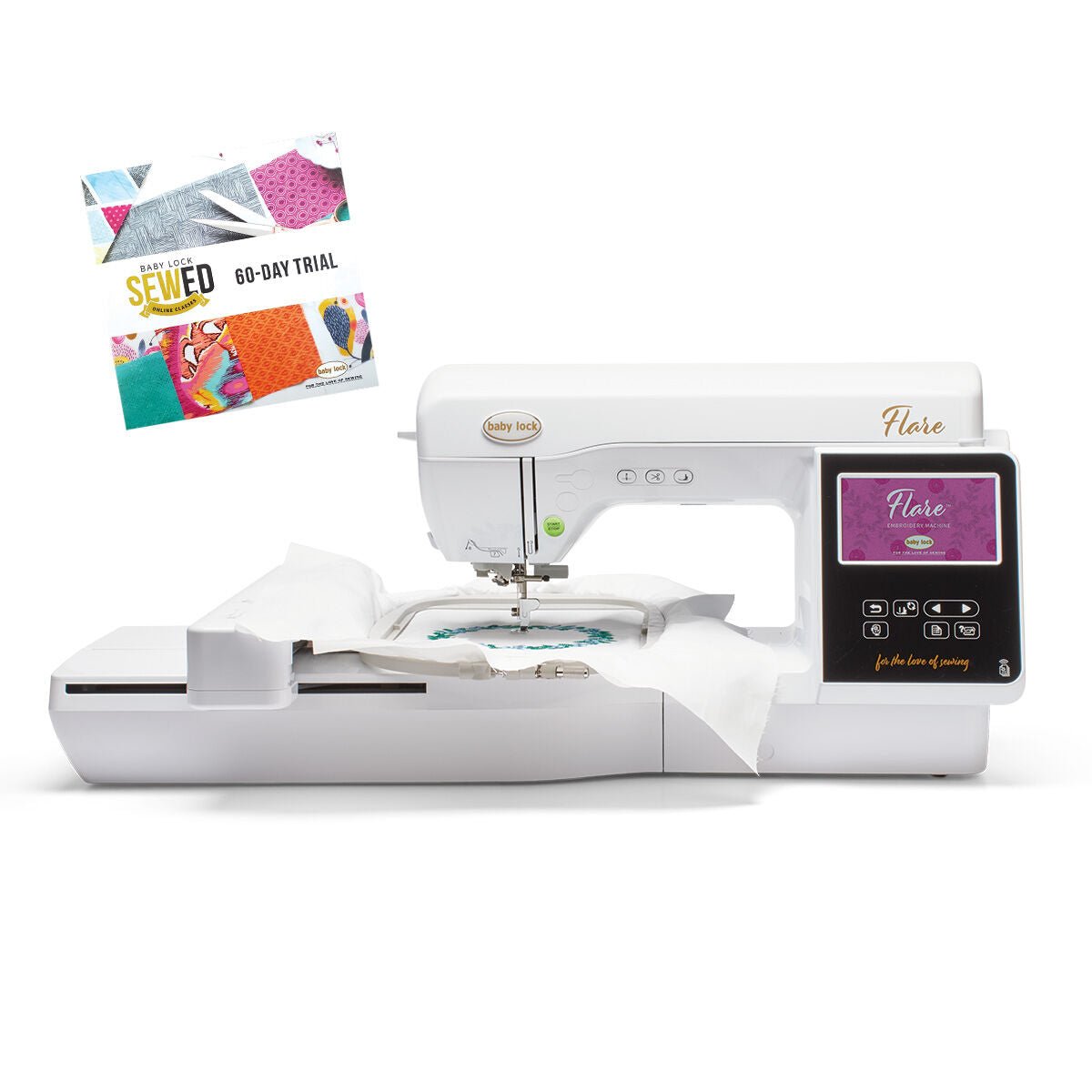 Baby Lock Flare Dedicated Embroidery Machine