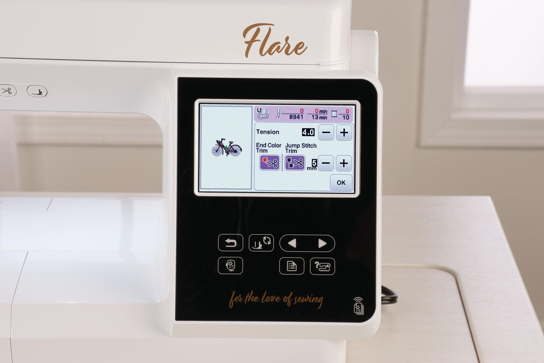 Baby Lock Flare Dedicated Embroidery Machine