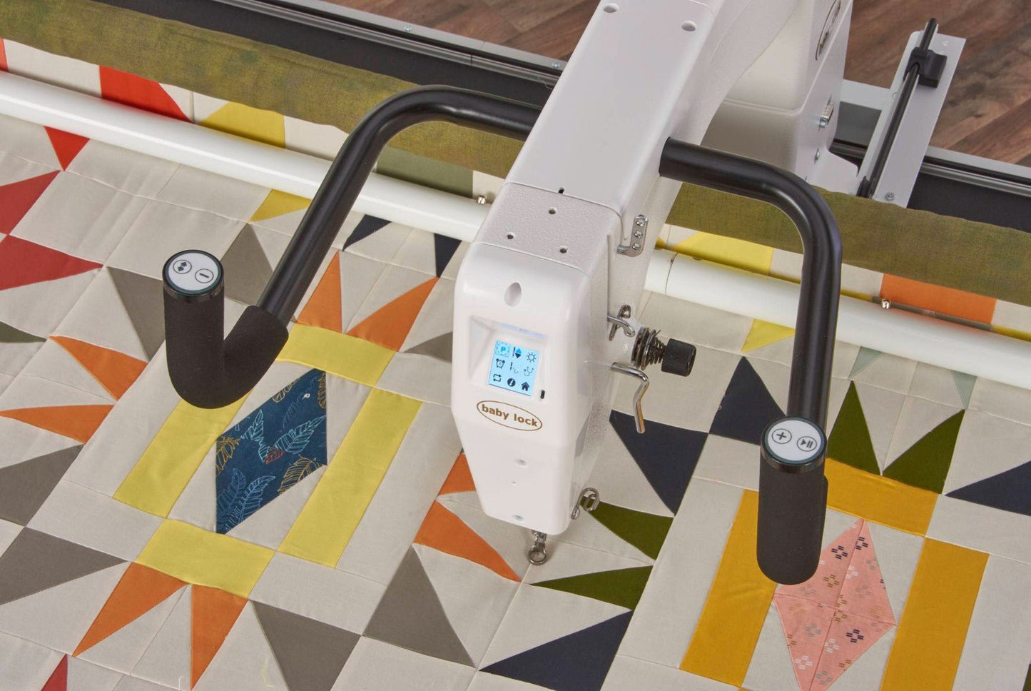 Baby Lock Gallant Longarm Quilting Machine with 8-Foot Villa Frame - with FREE Online Classes (BA-LOK60D)