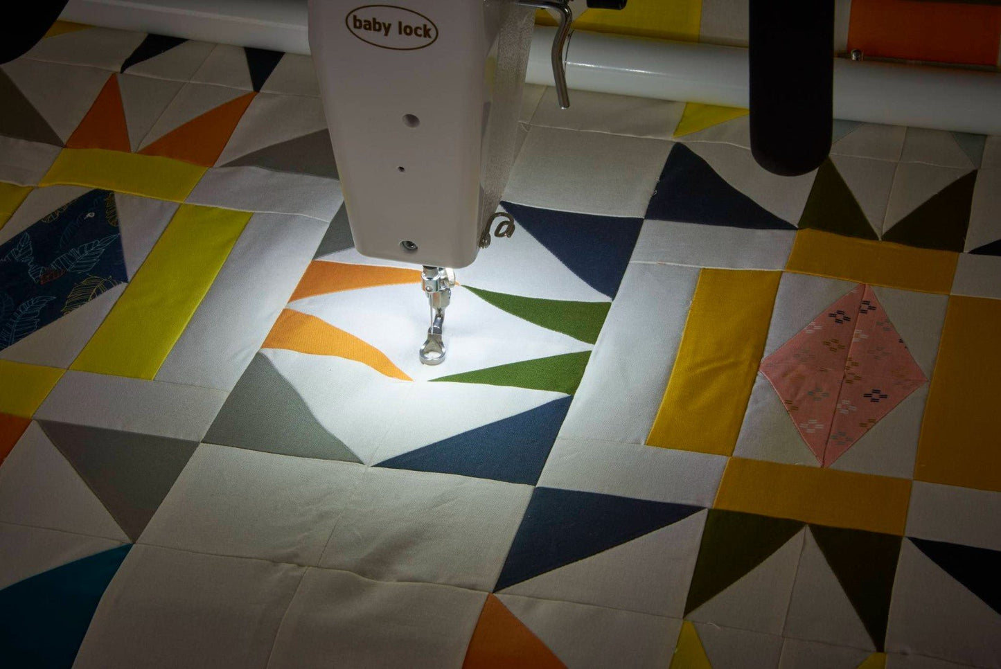 Baby Lock Gallant Longarm Quilting Machine with 8-Foot Villa Frame - with FREE Online Classes (BA-LOK60D)