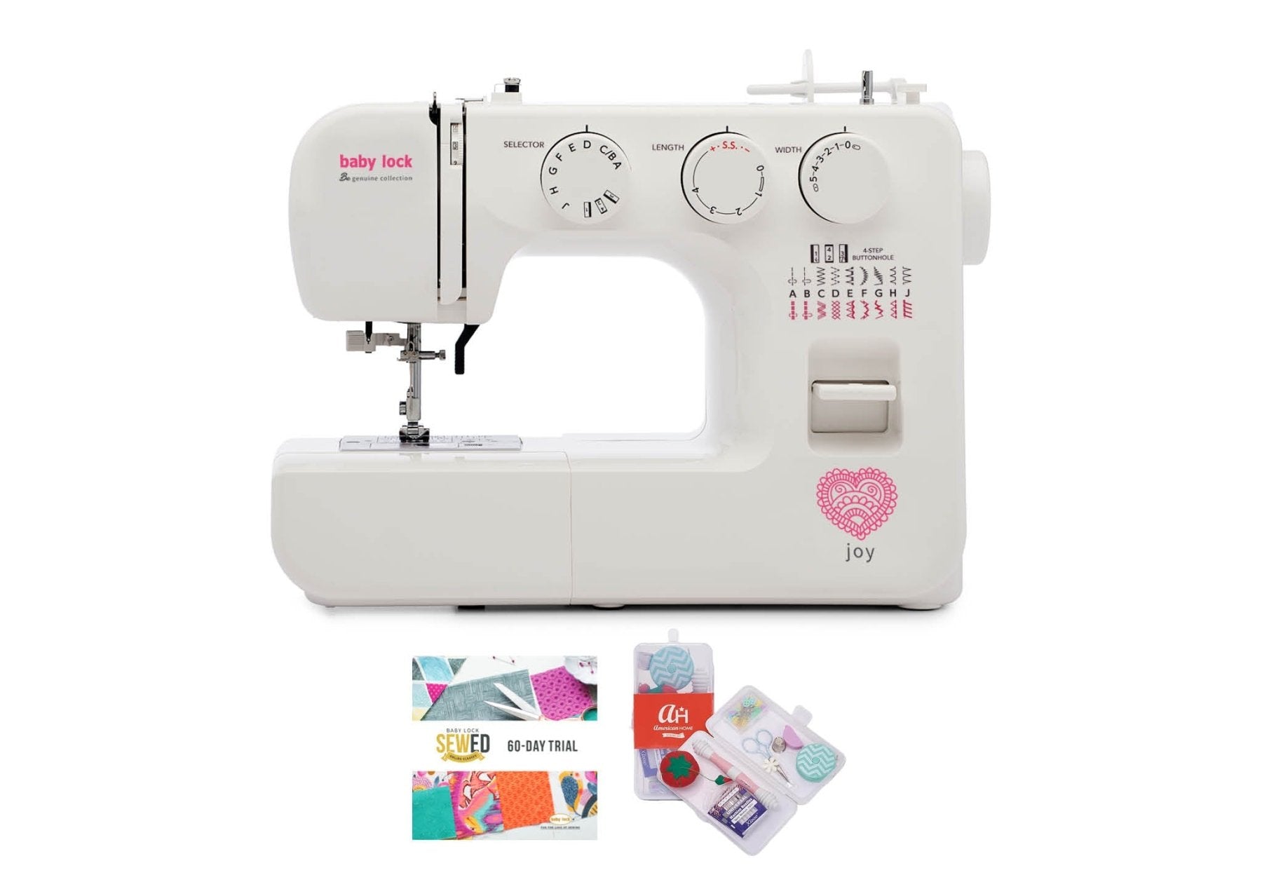 Baby Lock Joy Sewing Machine from the Genuine Collection