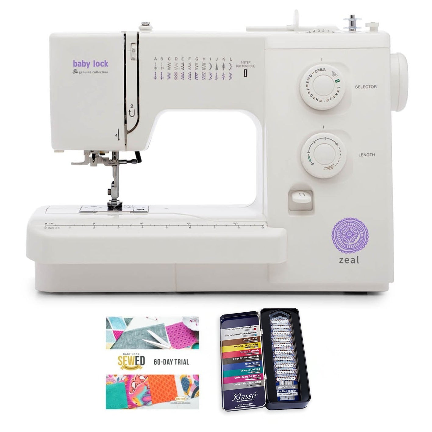 Baby Lock Zeal | 25-Stitch Versatile Sewing Machine