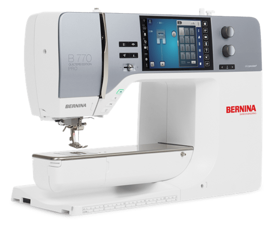 Bernina 770 QE Pro Sewing & Embroidery Machine