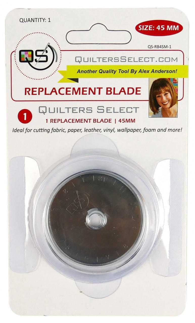Blade Replacement Pack for Quilters Select 45mm Deluxe Rotary Cutter