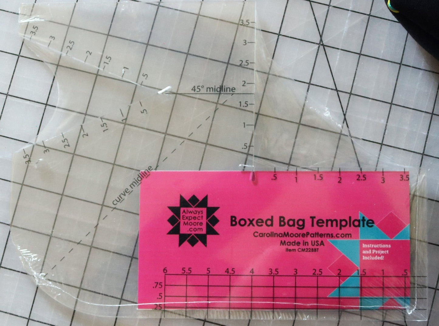 Boxed Bag Template - Quality Sewing & Vacuum