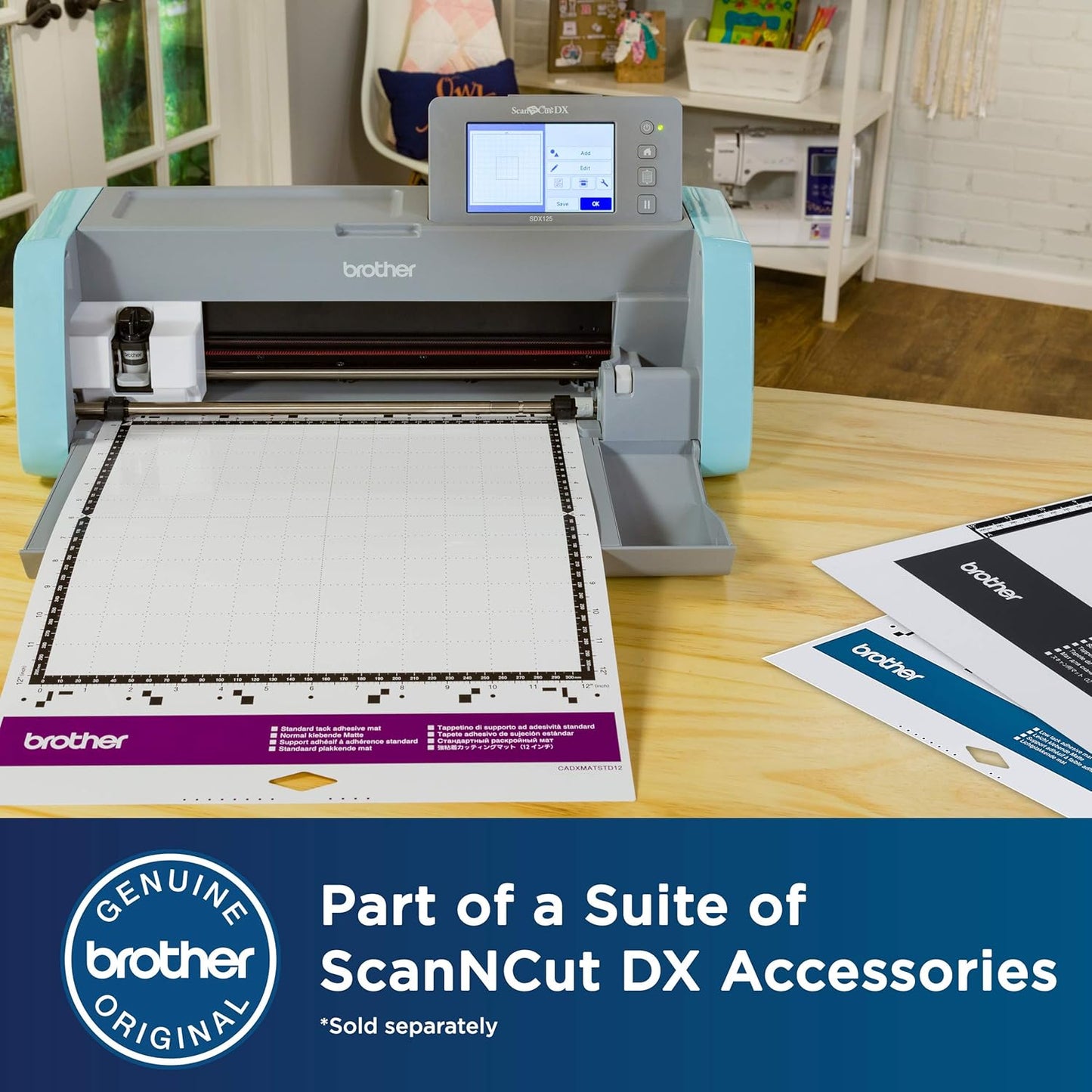 Brother Scan N Cut DX Low Tack Mat 12" x 12"