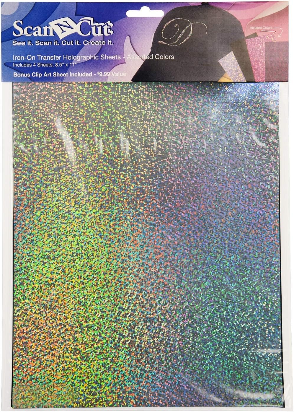 Brother ScanNCut Iron-on Transfer Sheets- Holographic