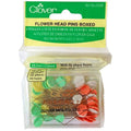 Clover Flower Head Pins, Box of 100