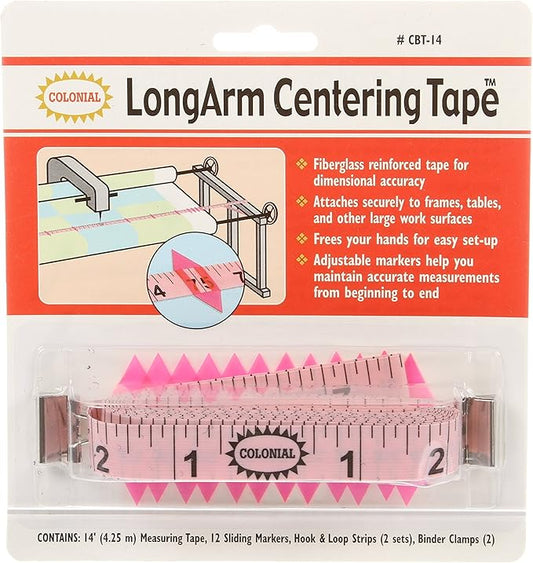 Colonial Long Arm Centering Tape