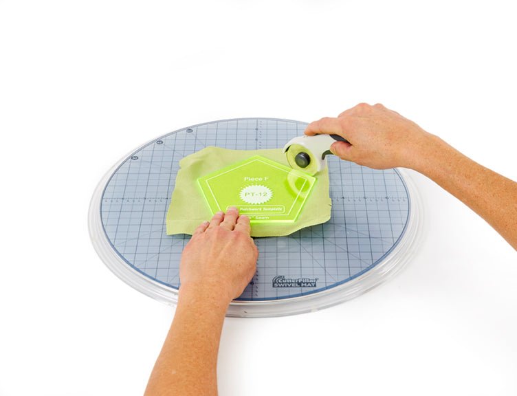 CutterPillar Swivel Rotating Cutting Mat - Quality Sewing & Vacuum