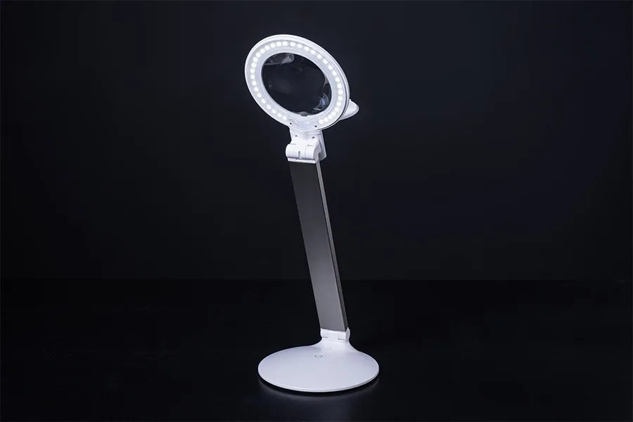 Daylight Halo Go 2 Rechargeable Table Lamp & Magnifier