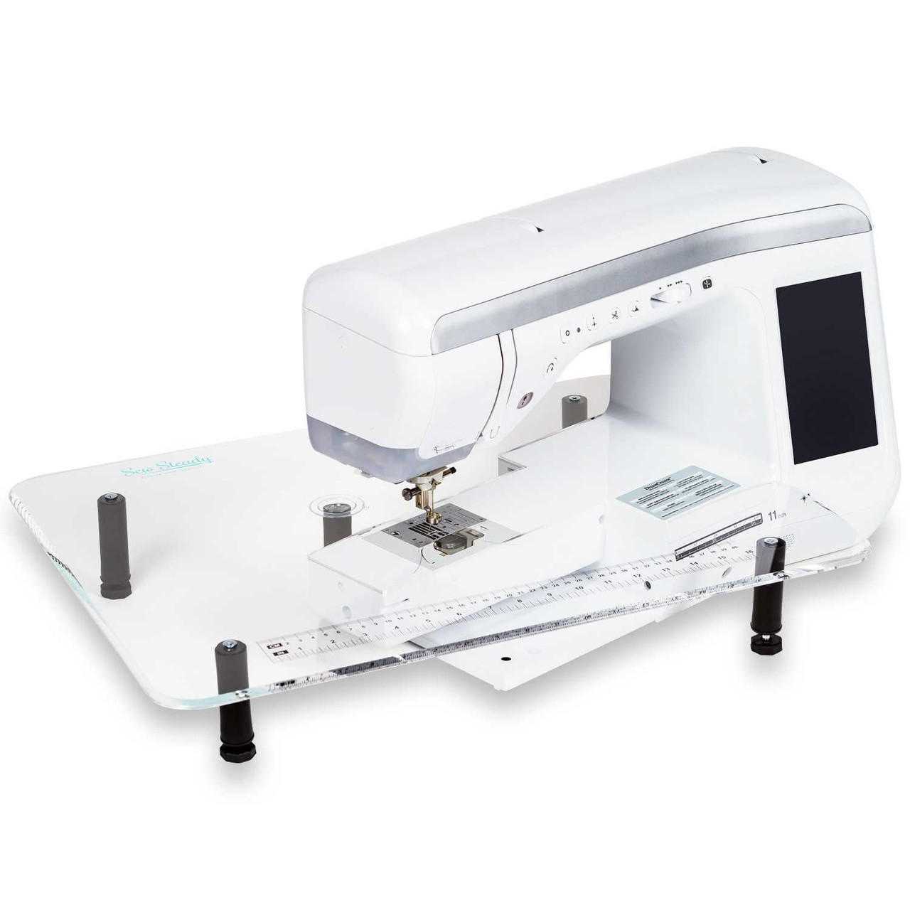 Dream World Sew Steady Quilters Angle 18" x 24" Custom Acrylic Extension Table