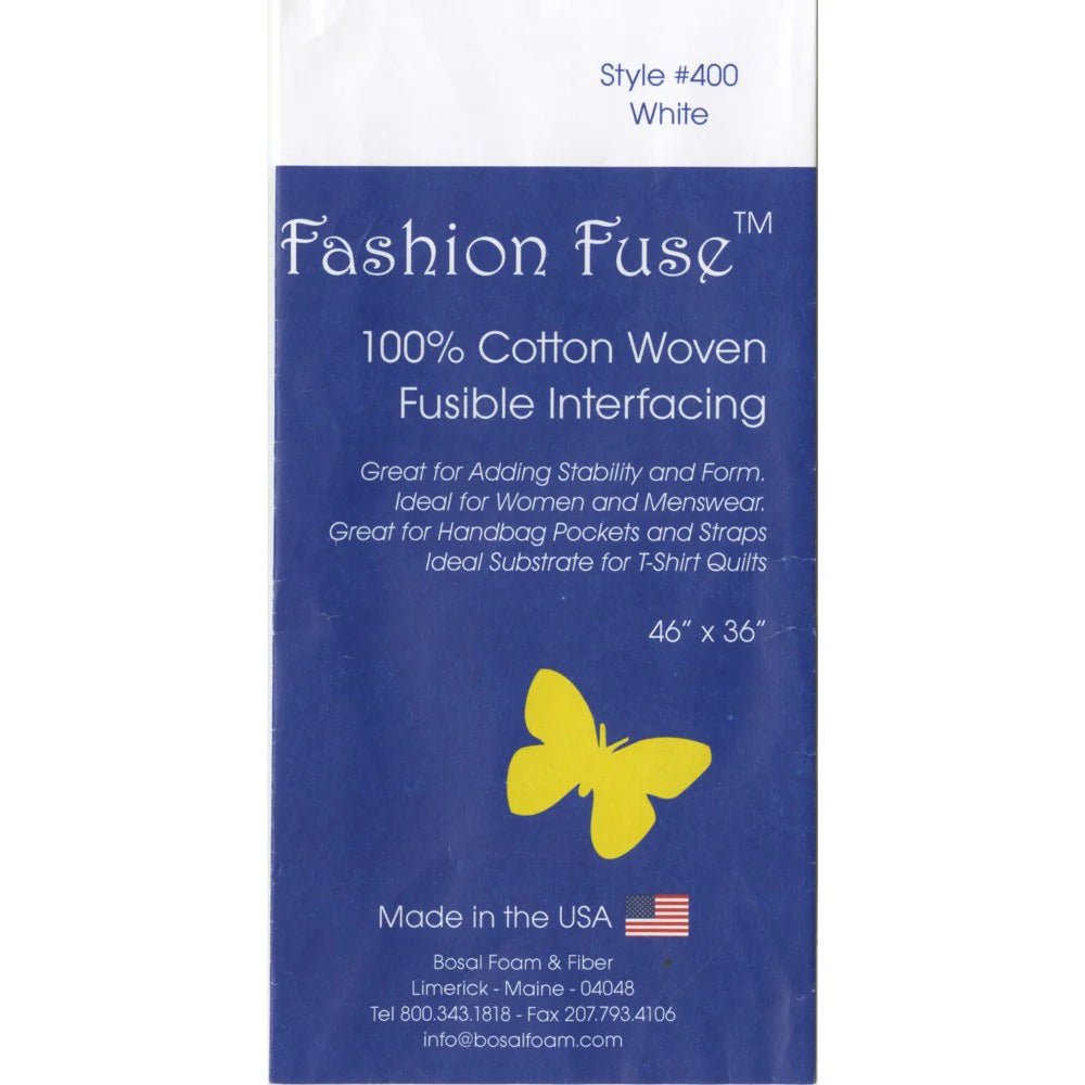 Fashion Fuse 100% Cotton Woven Fusible Interfacing