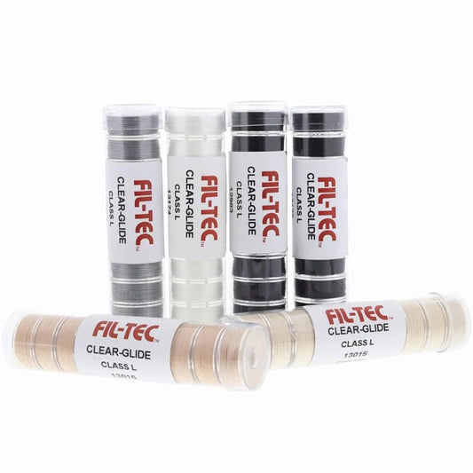 Fil-Tec Clear-Glide Pre-Wound Bobbins Tube Class L (10 Pack) - Quality Sewing & Vacuum