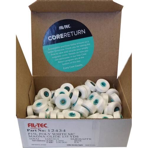 Fil-Tec Magna-Glide Embroidery Bobbins Box of 100 - Style L