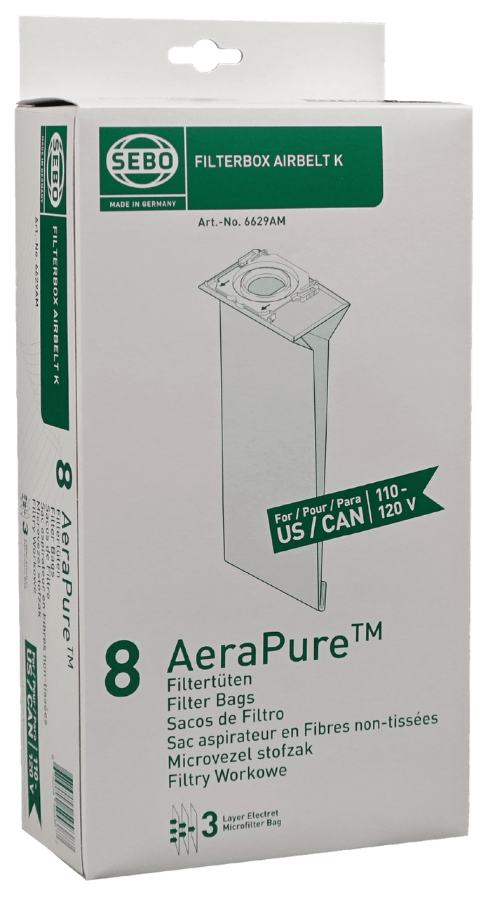 Filter Bag Box E (8 bags with caps)